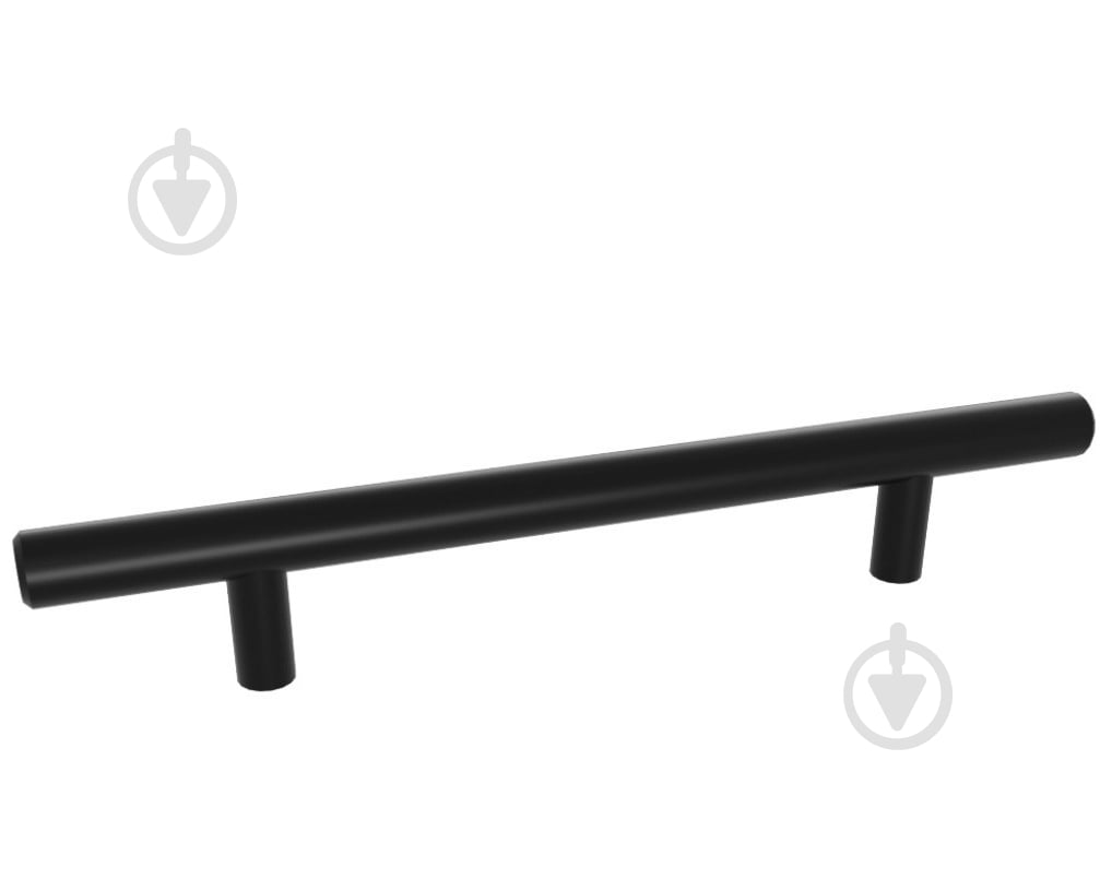 Мебельная ручка рейлинговая DC DR 11/096 SS BLK монолит 96 мм черный - фото 2