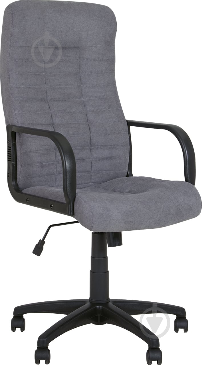 Крісло Nowy Styl BOSS KD TILT PL64 (CH) SORO-93 сірий - фото 1