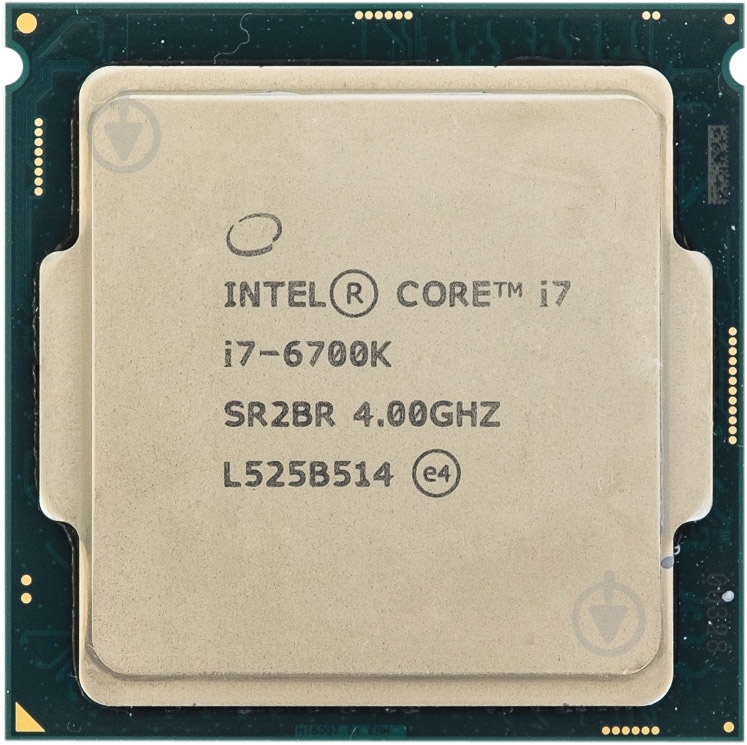 Процессор Intel Core i7-6700K (BX80662I76700K) - фото 2 Процессор Intel Core i7-6700K (BX80662I76700K) - фото 2