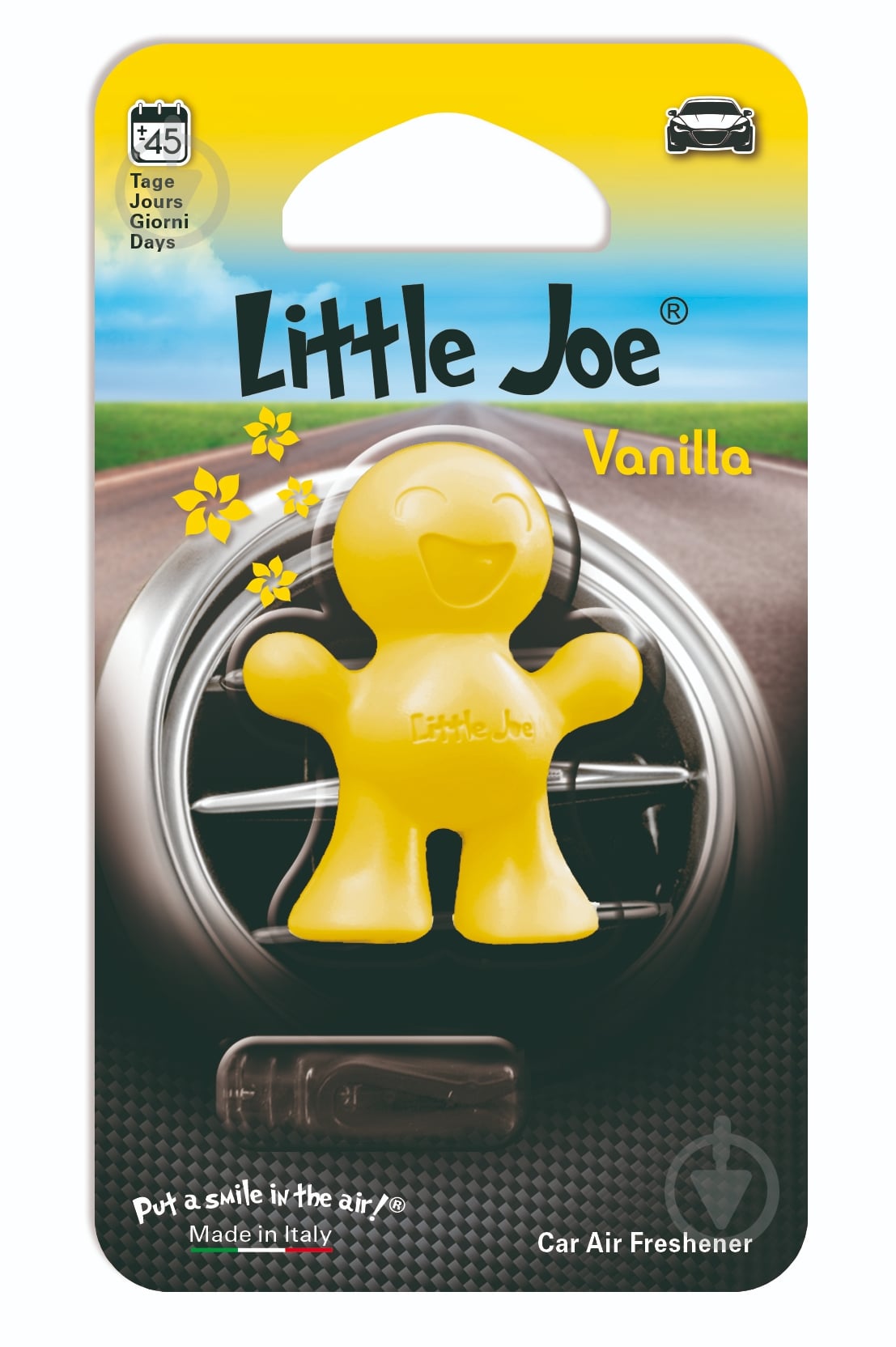 Ароматизатор на дефлектор LITTLE JOE FACE Ваніль - фото 1
