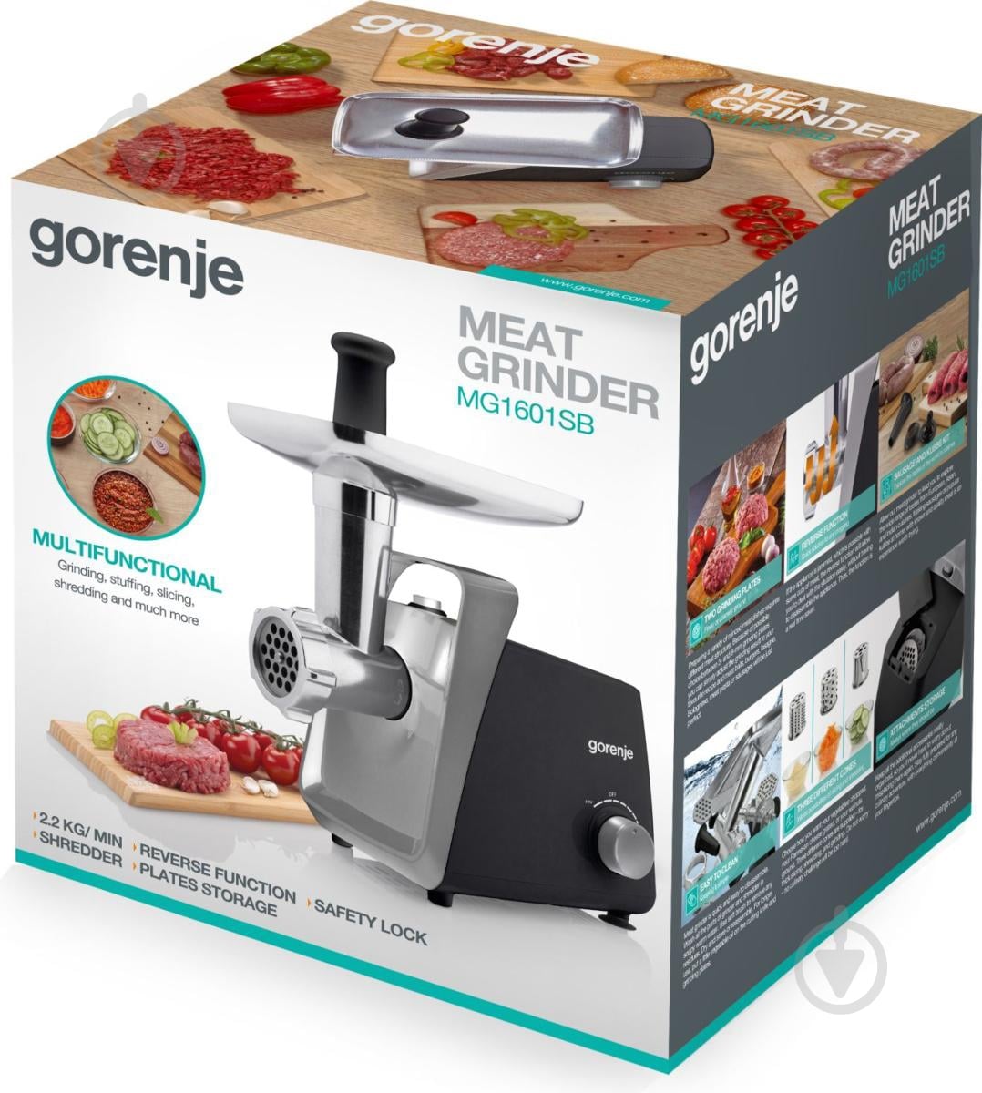 Мясорубка Gorenje MG 1601 SB - фото 15