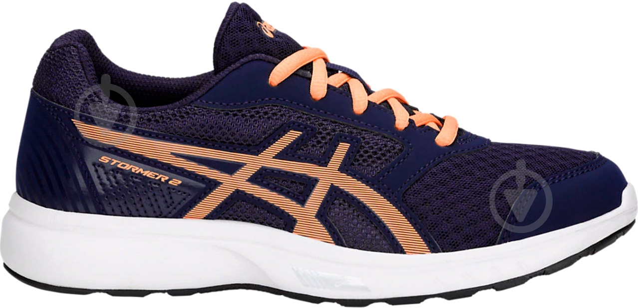 Кросівки Asics STORMER 2 GS C811N-400 р.5,5 темно-синій - фото 2 Кросівки Asics STORMER 2 GS C811N-400 р.5,5 темно-синій - фото 2