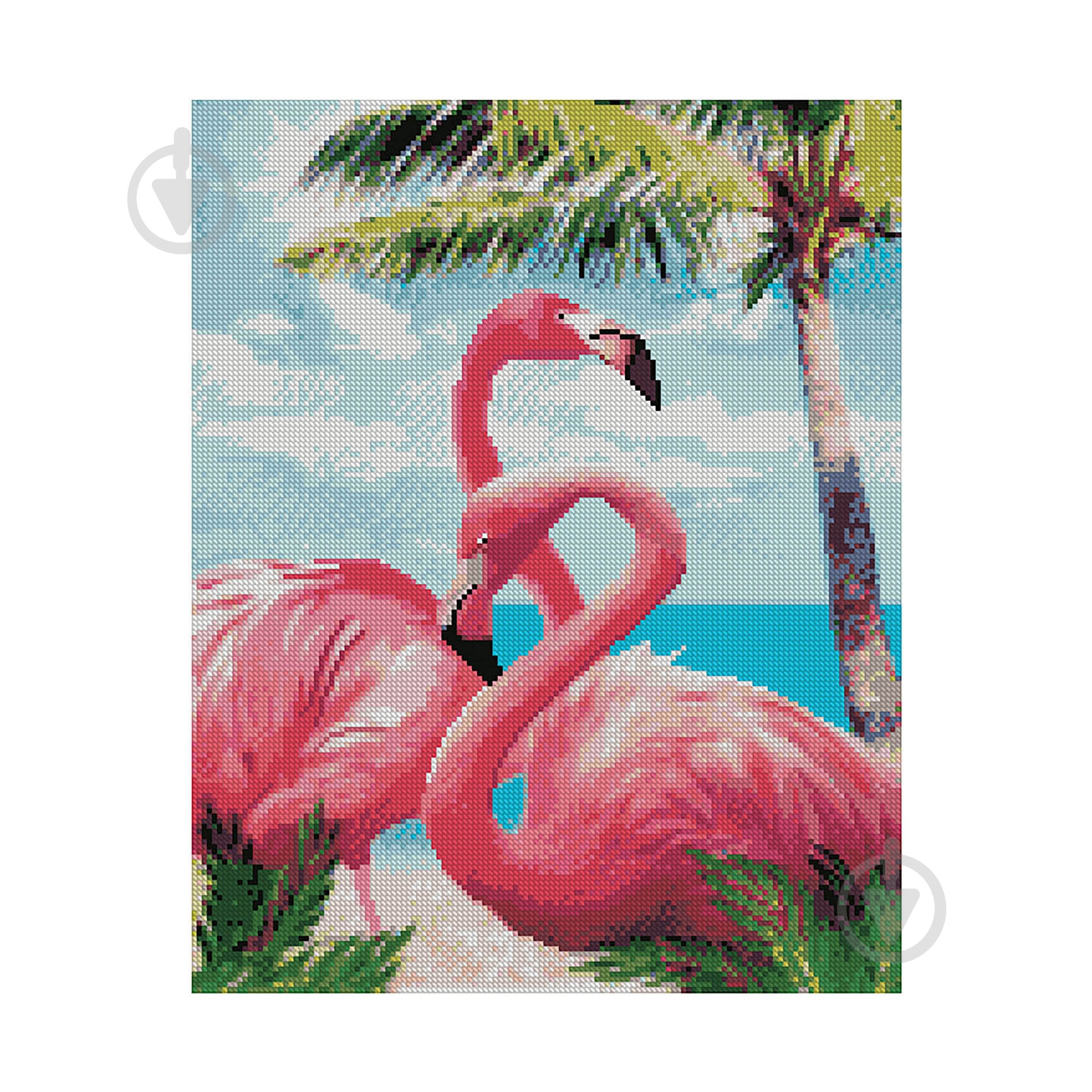 Картина стразами Два фламінго FA12714 Strateg - фото 1 Картина стразами Два фламінго FA12714 Strateg - фото 1