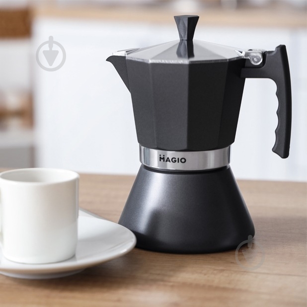 Кофеварка гейзерная Magio MG-1006 - фото 6 Кофеварка гейзерная Magio MG-1006 - фото 6