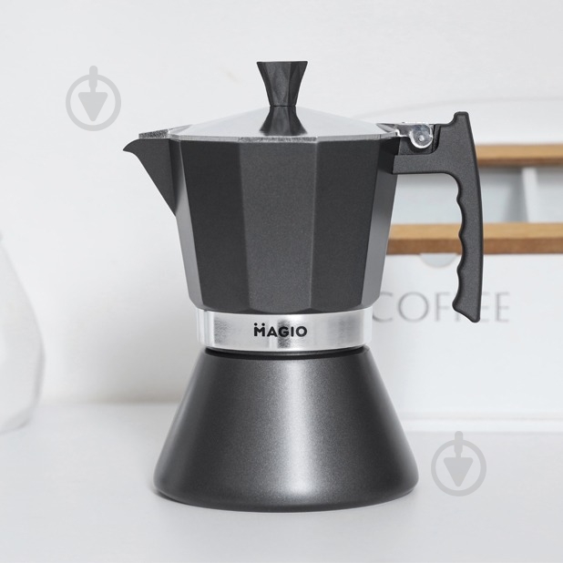 Кофеварка гейзерная Magio MG-1006 - фото 4 Кофеварка гейзерная Magio MG-1006 - фото 4