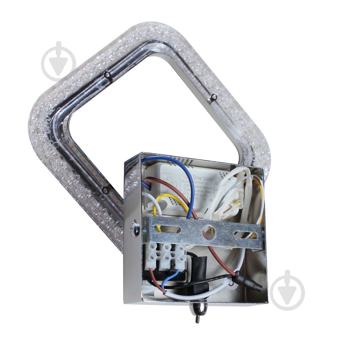 Світильник світлодіодний Accento lighting LED Neomi WLP S 1 12 Вт хром 3000-4000-6000 К - фото 3