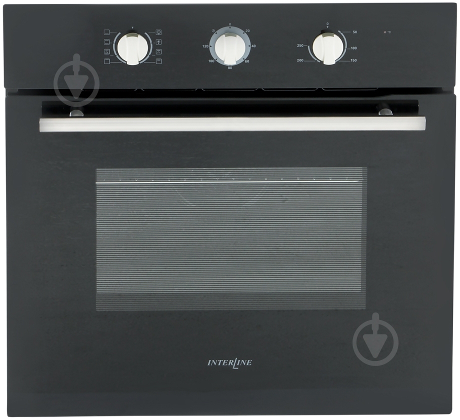 Духовой шкаф Interline HQ 871 BK - фото 1 Духовой шкаф Interline HQ 871 BK - фото 1