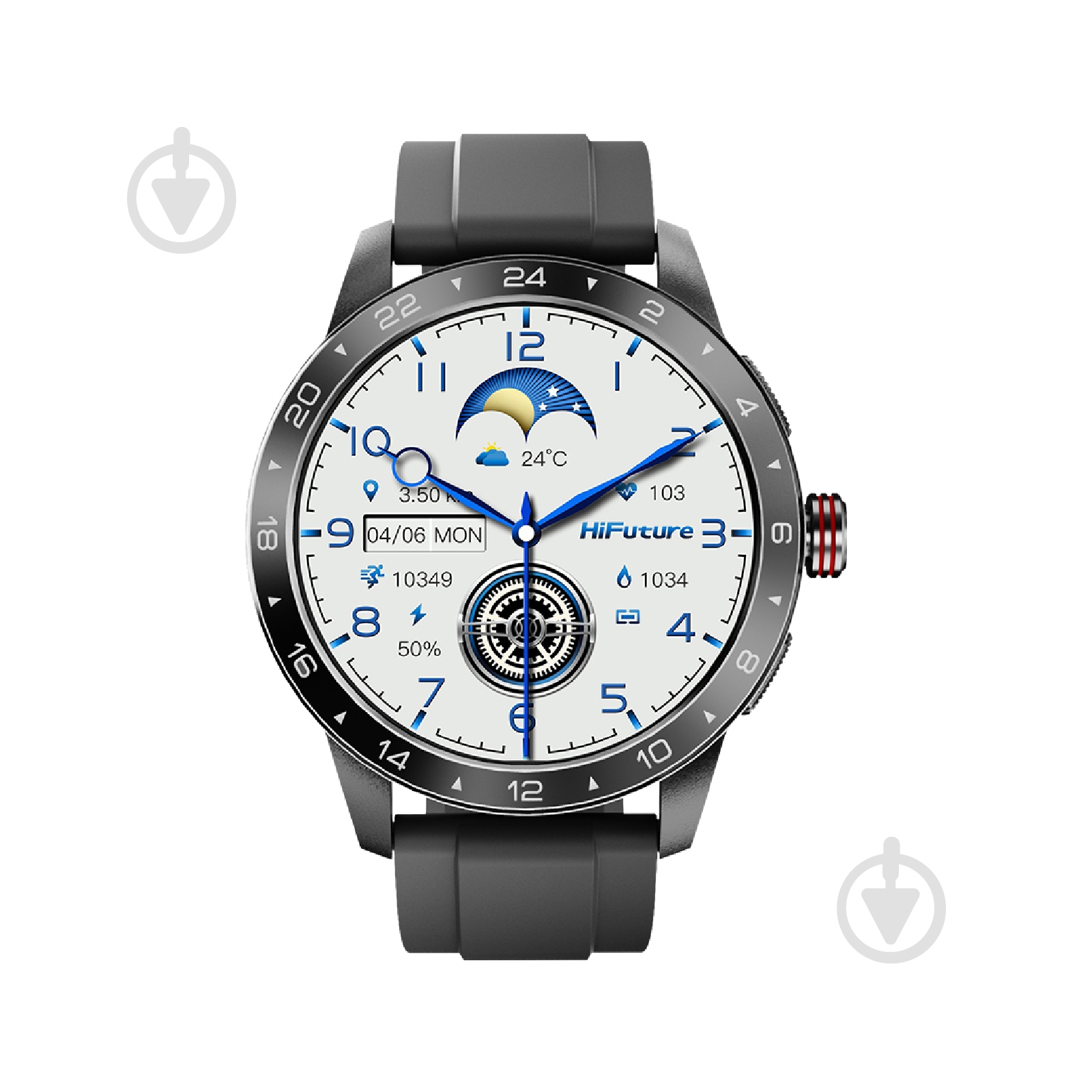 Смарт-часы HiFuture Flex2 black (flex2.black) - фото 2