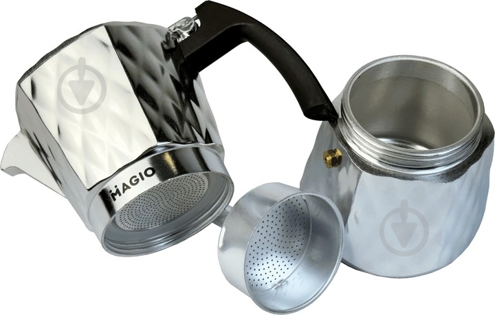 Кофеварка гейзерная Magio MG-1004 - фото 3 Кофеварка гейзерная Magio MG-1004 - фото 3