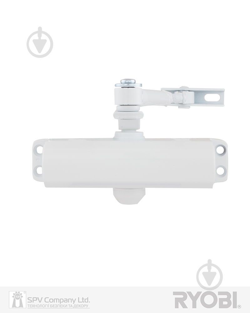 Доводчик дверной RYOBI 9903 STD белый 65 кг - фото 2