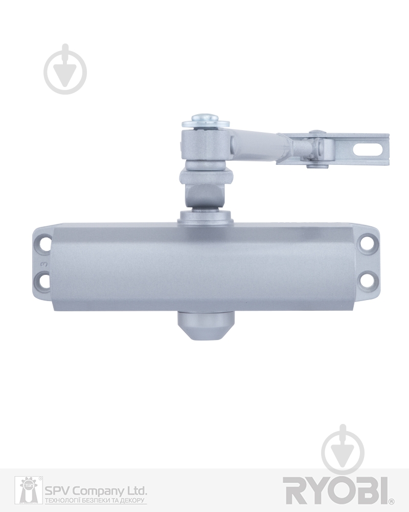 Доводчик дверний RYOBI 9903 STD срібний 65 кг - фото 2