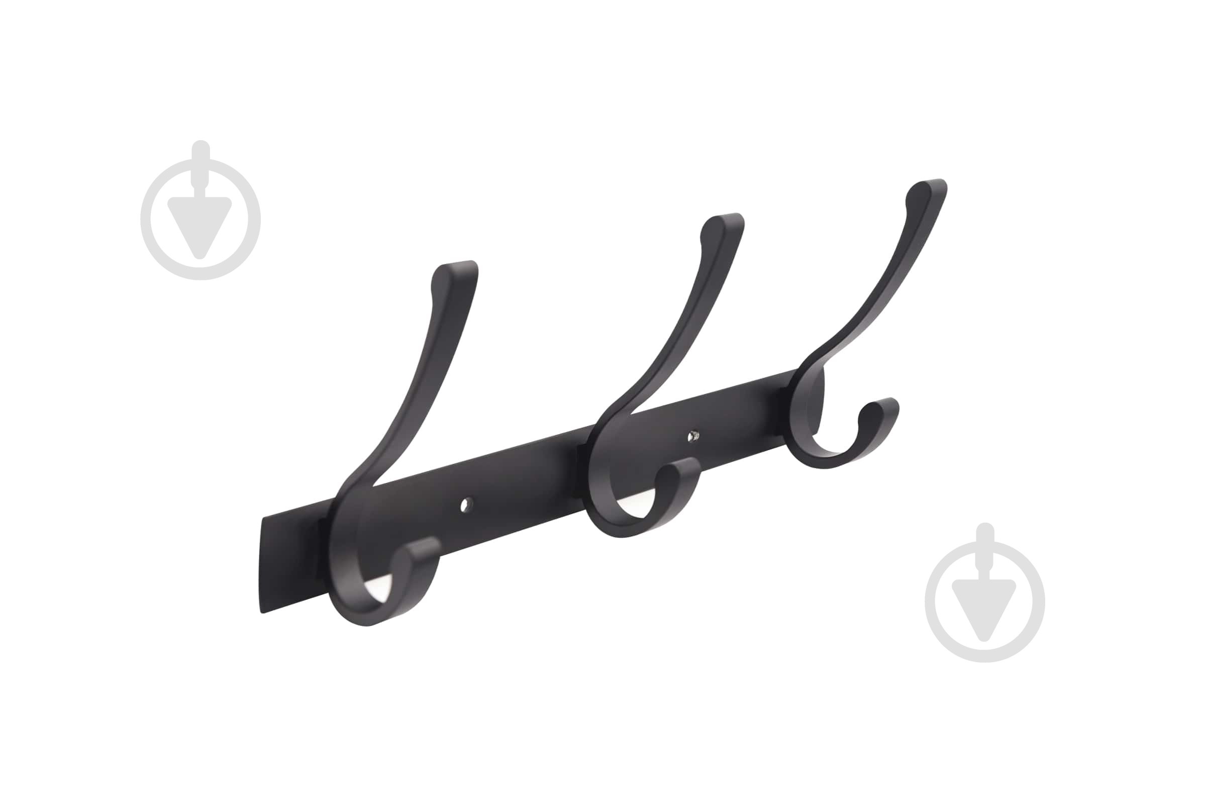 Вешалка с крючками MVM HA-03/3 black - фото 1