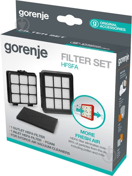 HEPA-фильтр Gorenje HFSFA - фото 2