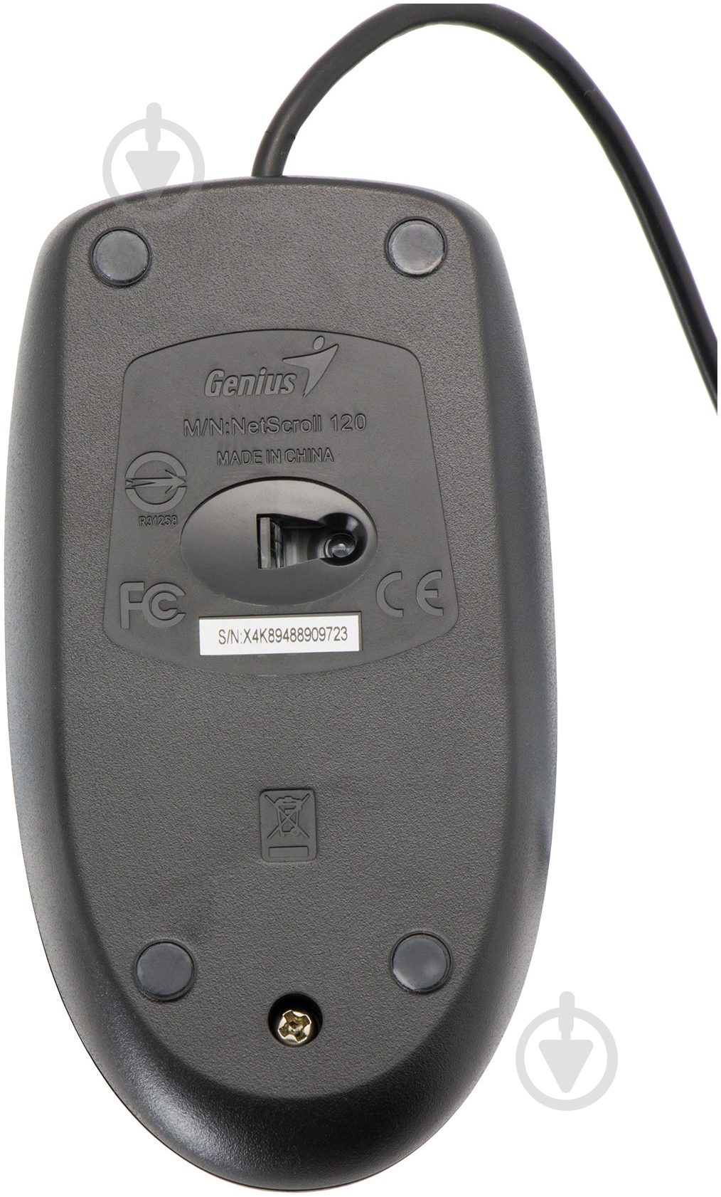 Мышь Genius NS 120 USB G5 (31011293109) black - фото 5