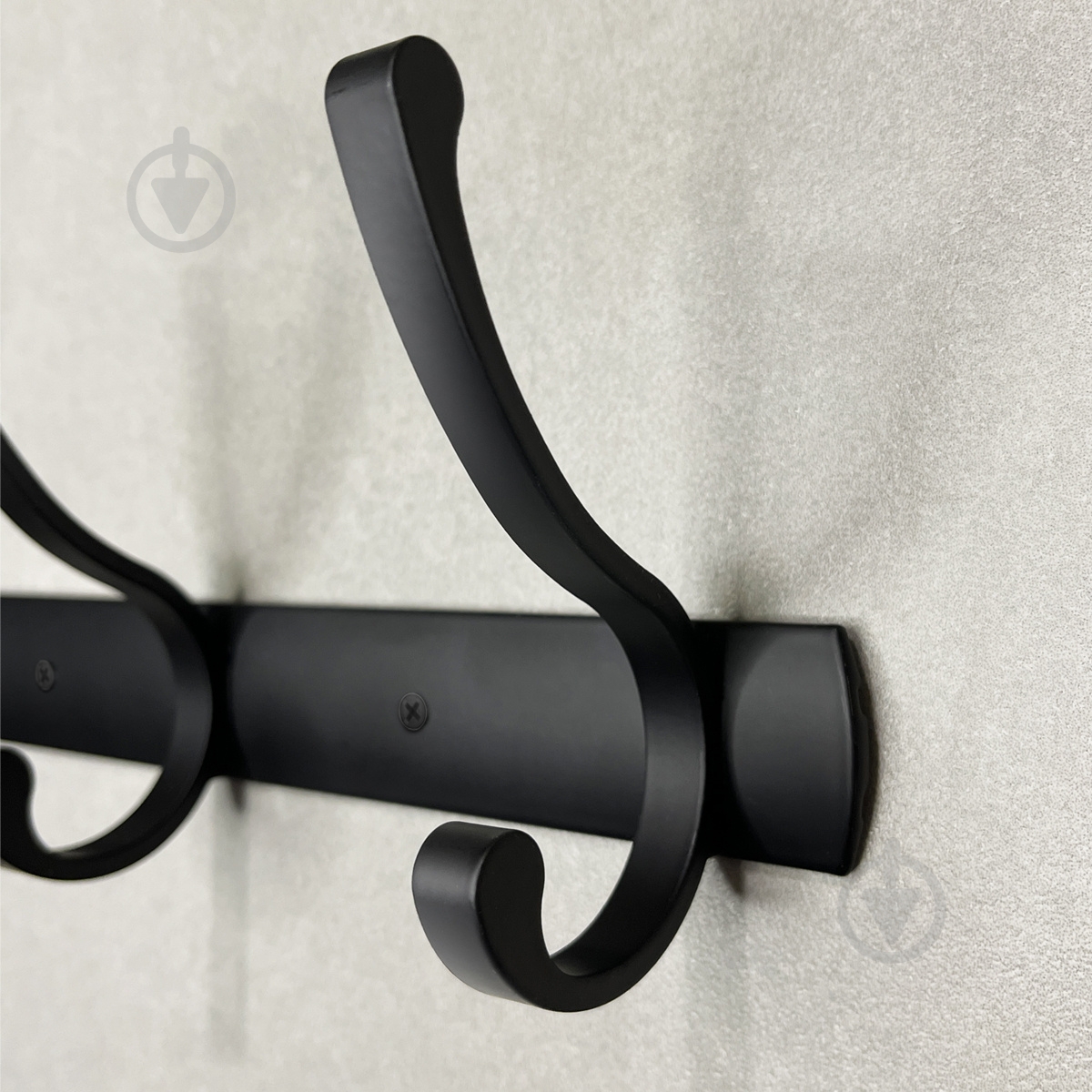 Вешалка с крючками MVM HA-03/5 black - фото 10