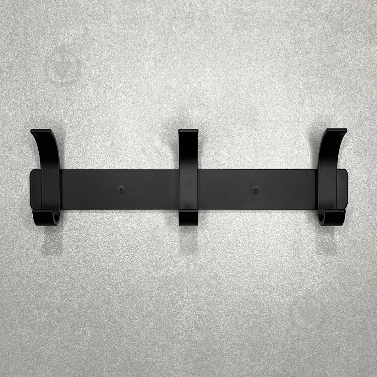 Вешалка с крючками MVM HA-04/3 black - фото 3