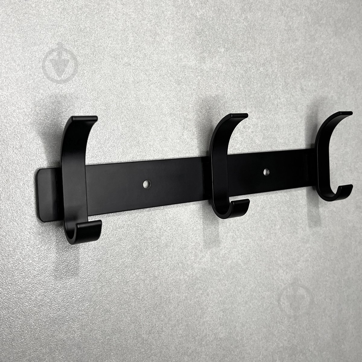 Вешалка с крючками MVM HA-04/3 black - фото 4