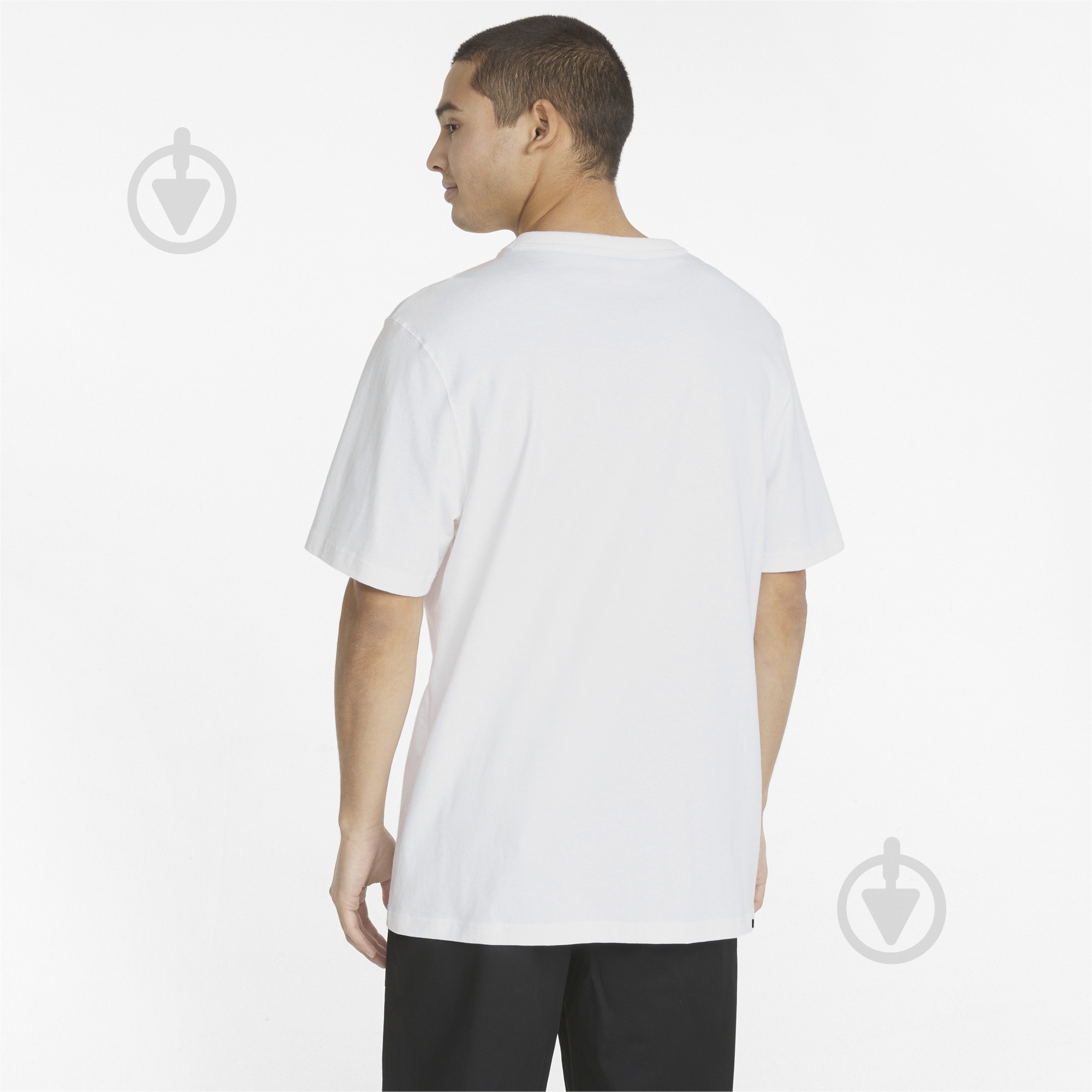 Футболка Puma Downtown Tee 53428002 р.S белый - фото 2 Футболка Puma Downtown Tee 53428002 р.S белый - фото 2