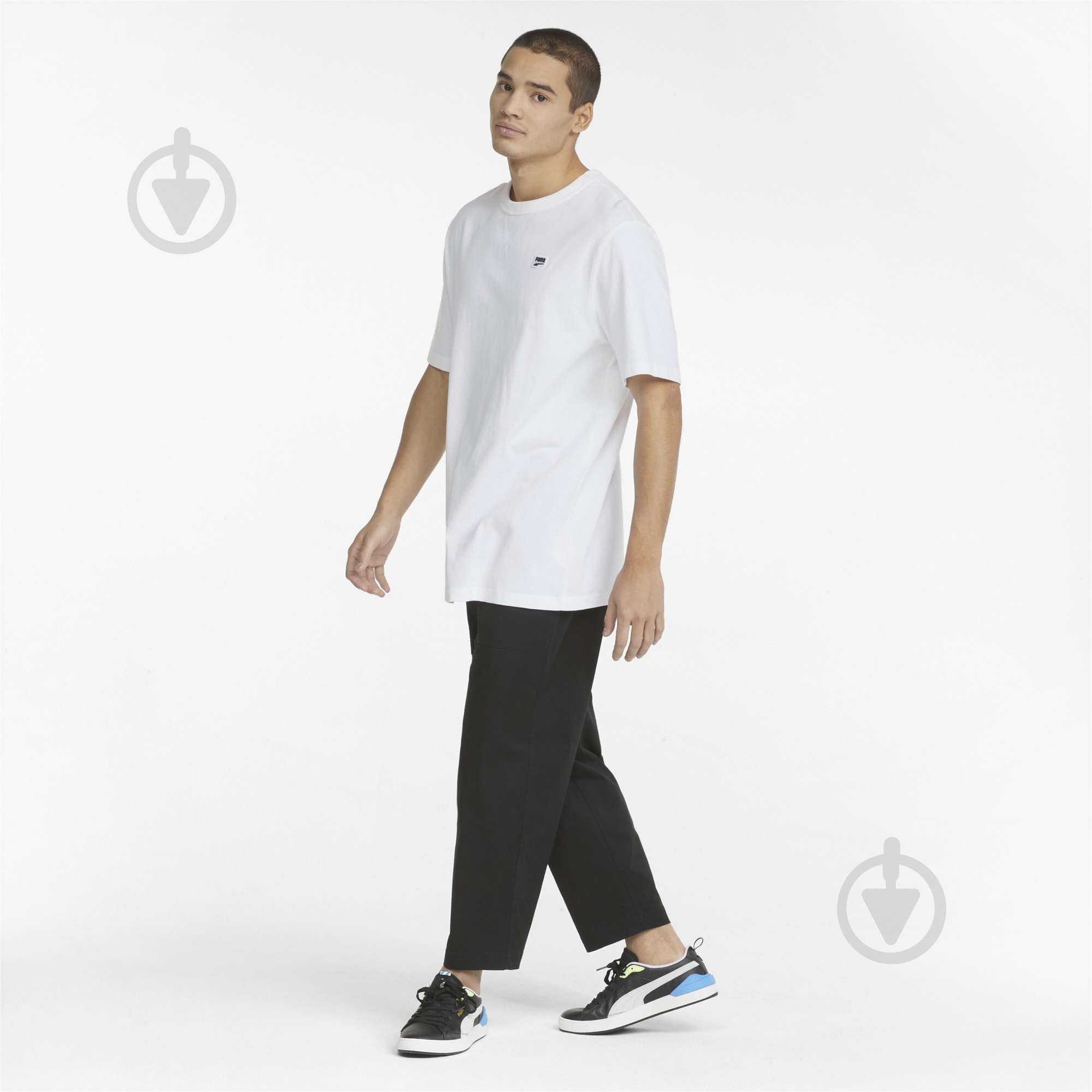Футболка Puma Downtown Tee 53428002 р.S белый - фото 3 Футболка Puma Downtown Tee 53428002 р.S белый - фото 3