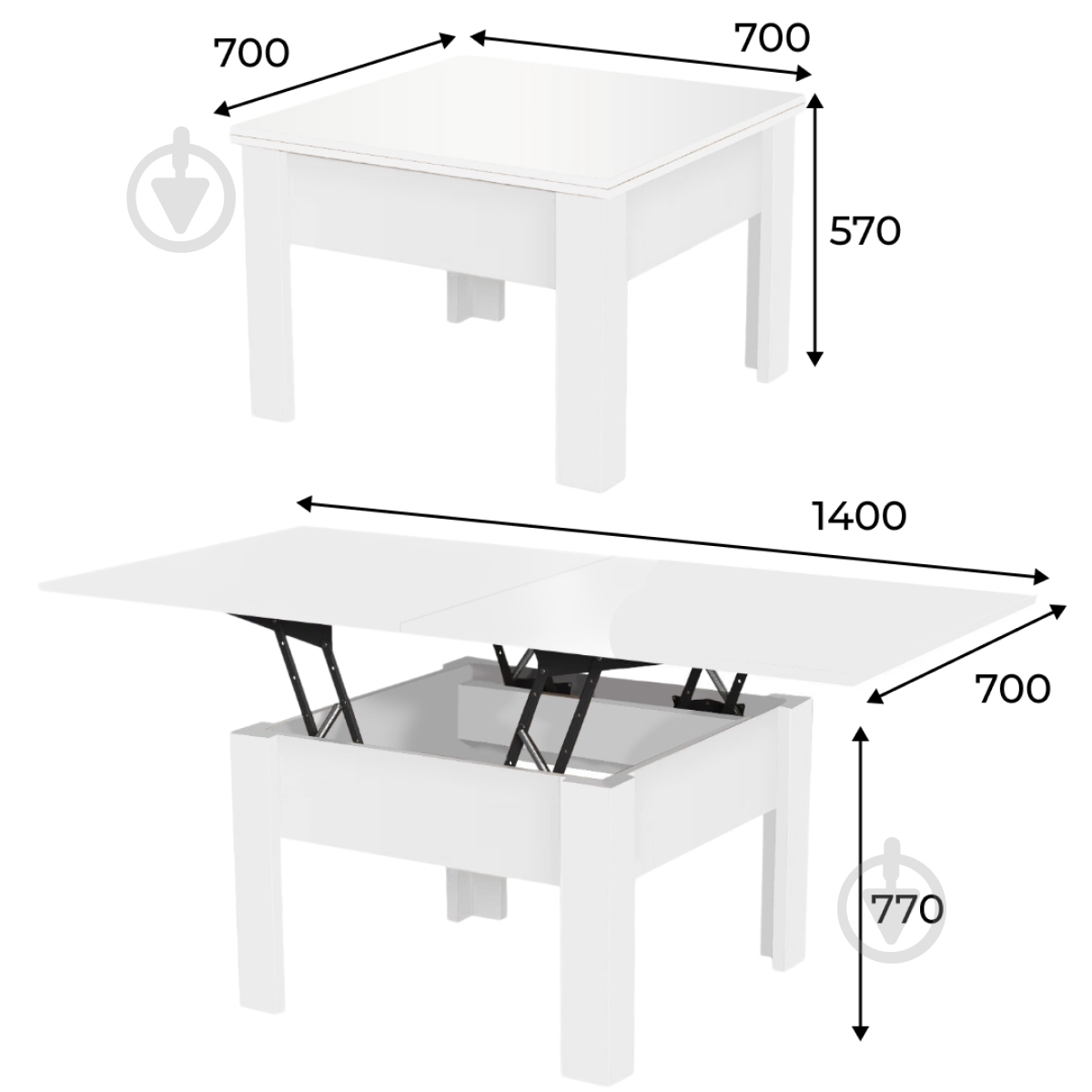 Стол-трансформер Неман Комфорт венге - фото 9