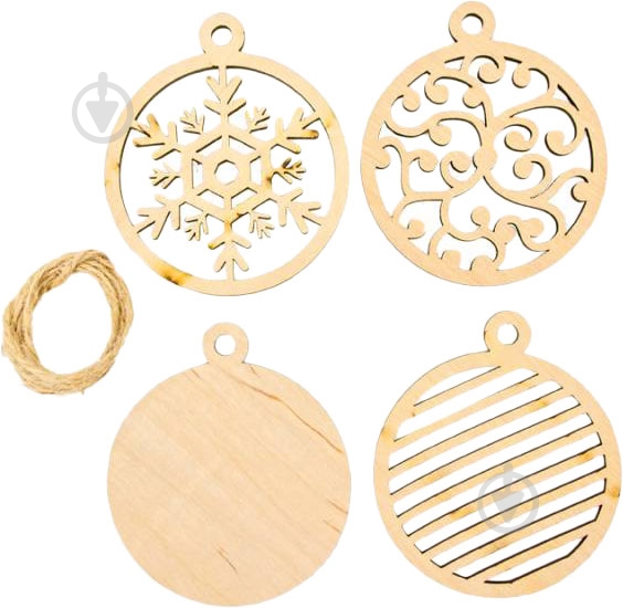 Набор заготовок Елочные украшения - фото 1 Набор заготовок Елочные украшения - фото 1