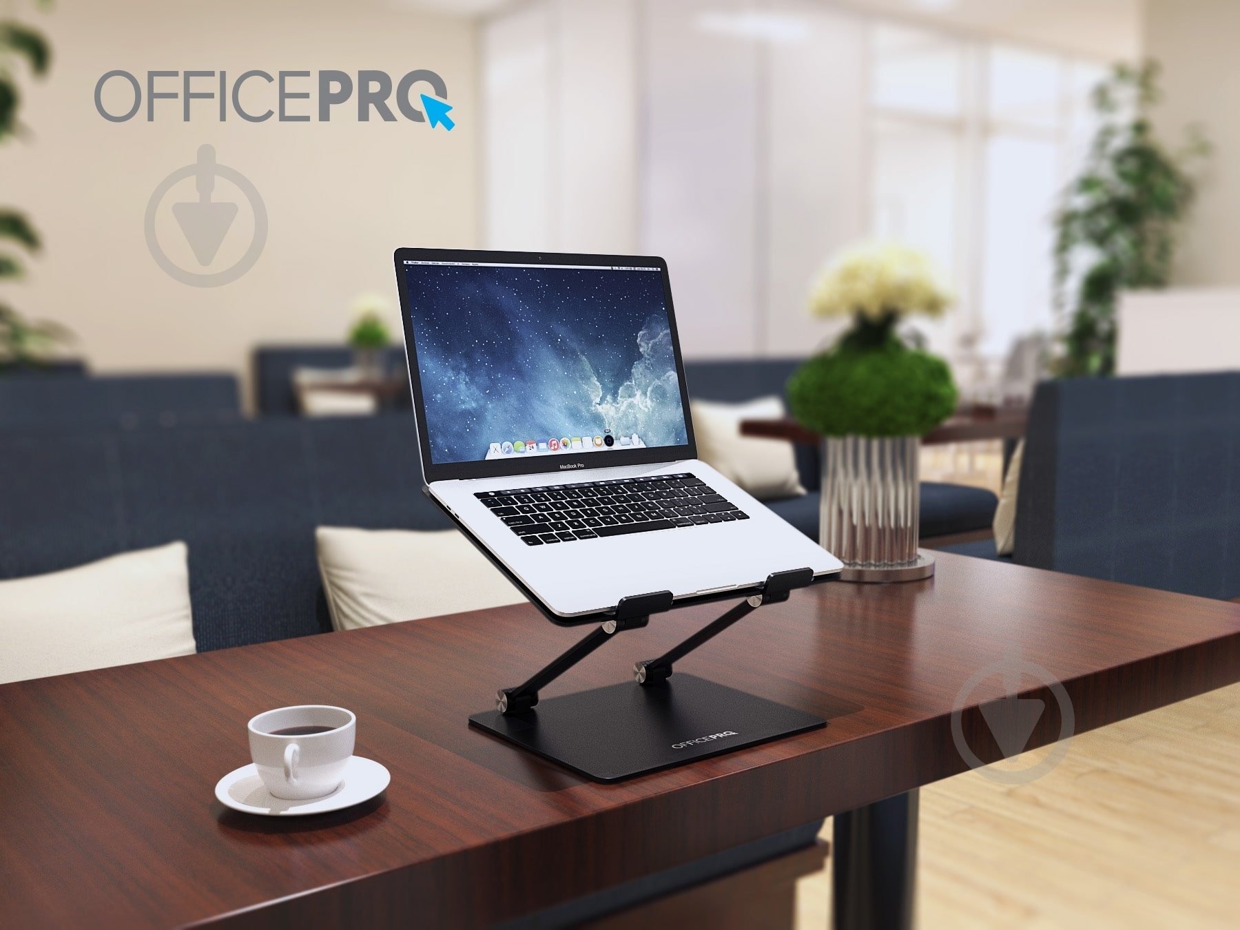 Подставка для ноутбука OfficePro LS111B (LS111B) Black - фото 4