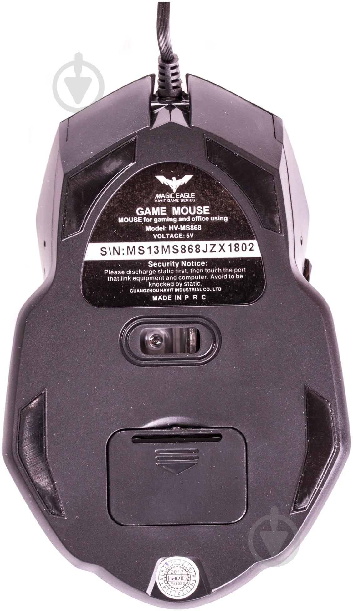 Мышь Havit HV-MS868 USB black - фото 4 Мышь Havit HV-MS868 USB black - фото 4