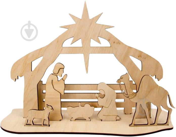 Набор заготовок Рождественский вертеп - фото 1 Набор заготовок Рождественский вертеп - фото 1