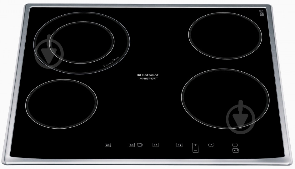 Варочная поверхность электрическая Hotpoint KRC 641 D B - фото 1