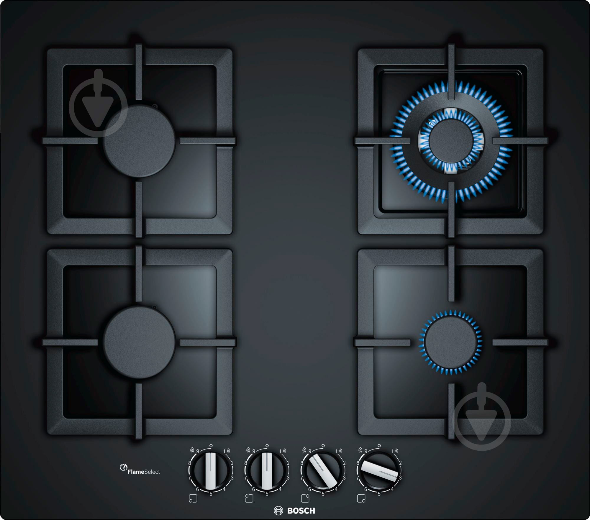 Варочная поверхность газовая Bosch PPH6A6B20 - фото 1