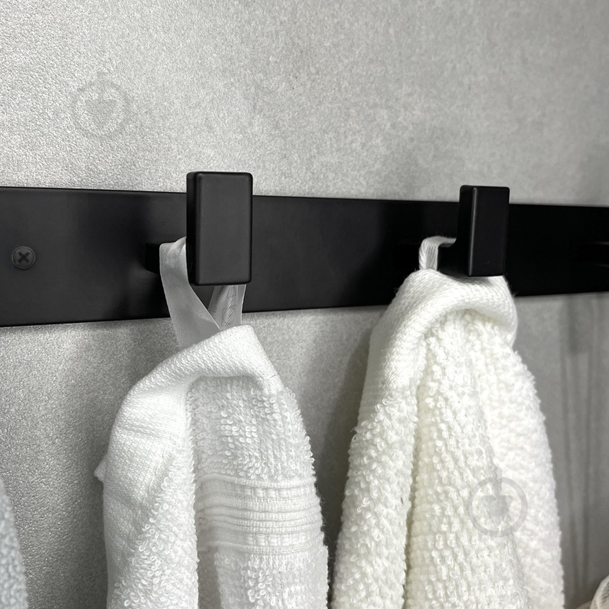 Вешалка с крючками MVM HA-05/5 black - фото 6