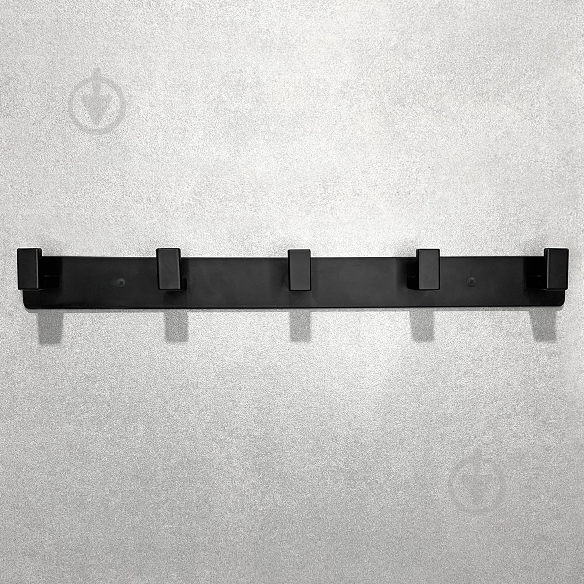 Вешалка с крючками MVM HA-05/5 black - фото 3