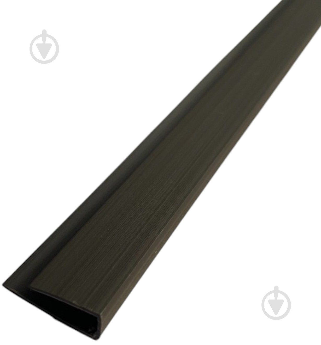 Профиль стартовый SAN DECOR S2 3м коричневый - фото 1 Профиль стартовый SAN DECOR S2 3м коричневый - фото 1