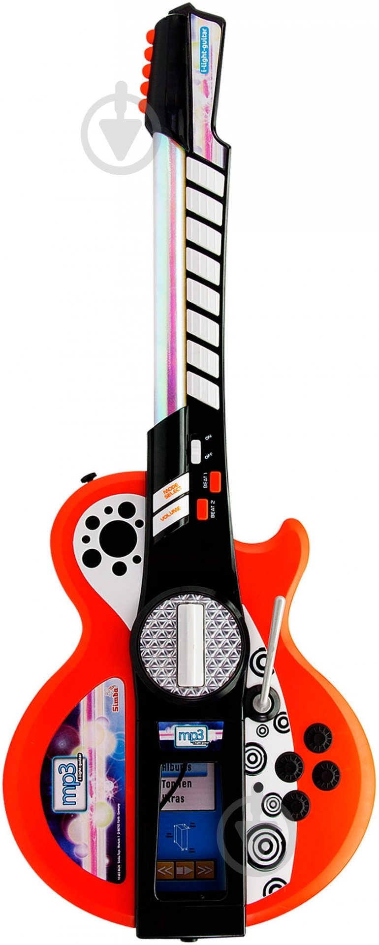 Гитара Simba с разъемом для MP3-плеера 66 см 6838628 - фото 1 Гитара Simba с разъемом для MP3-плеера 66 см 6838628 - фото 1
