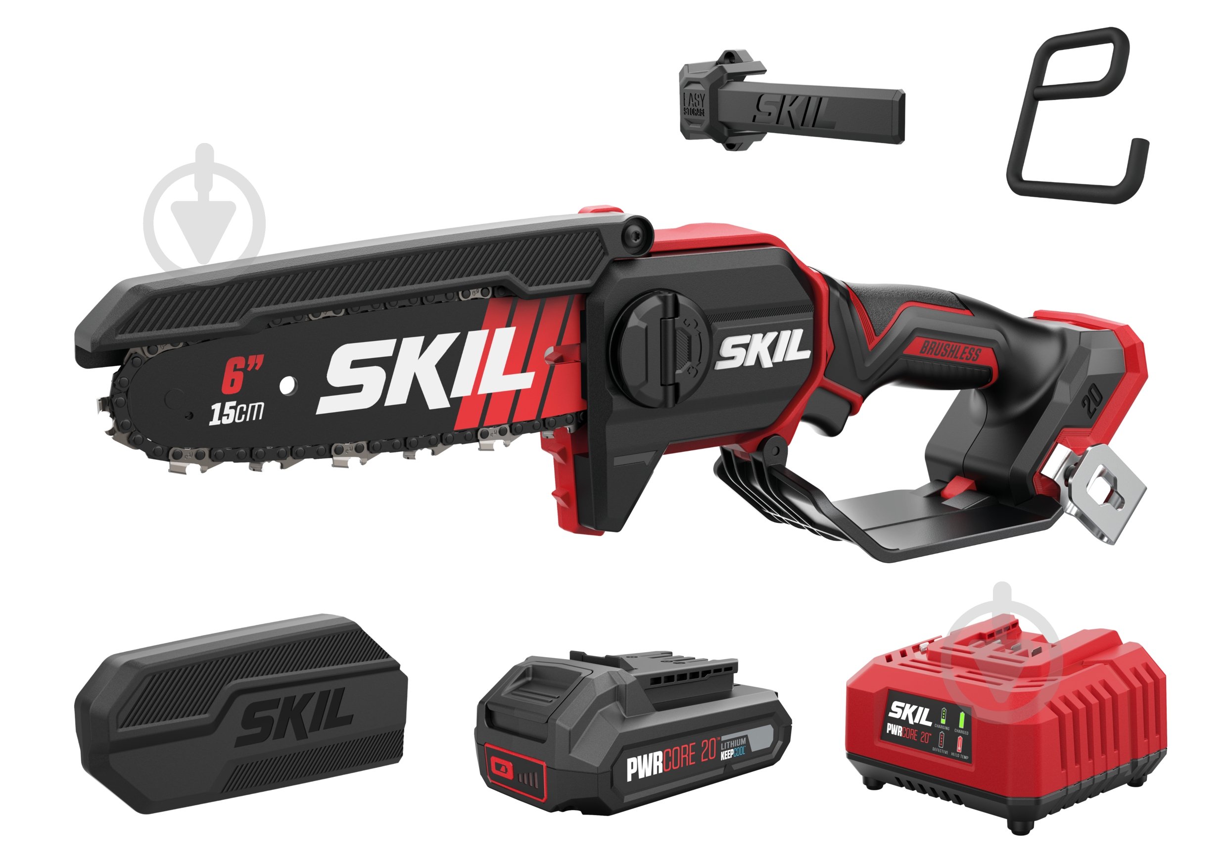 Аккумуляторная пила цепная SKIL 0512 АA - фото 1