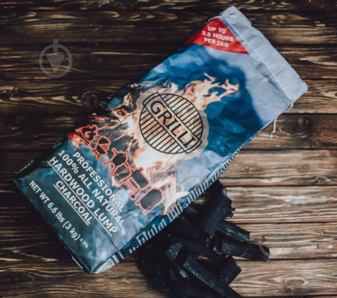 Уголь древесный GRILLI 3 кг (77782) - фото 2