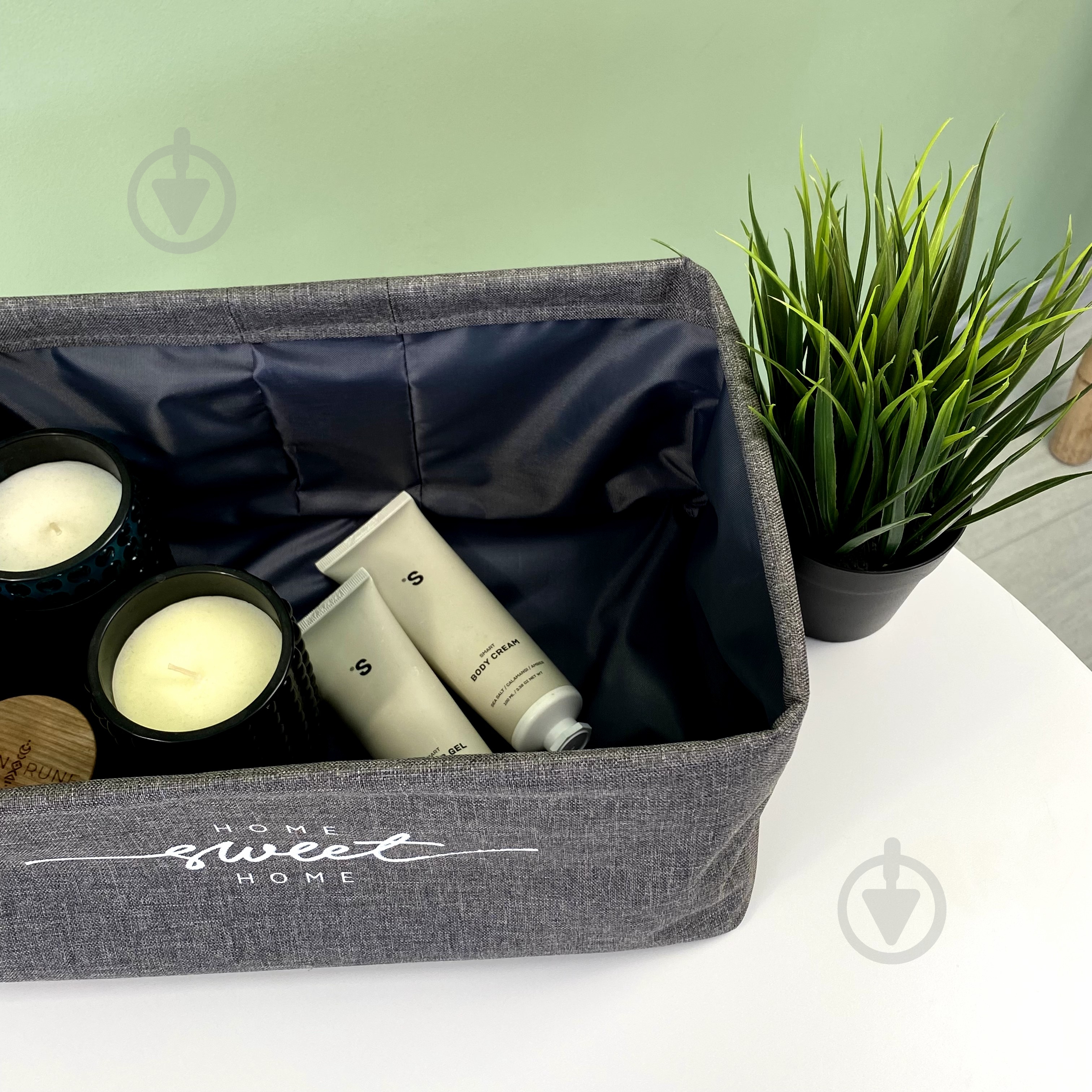 Корзина интерьерный S серая Organize - фото 3 Корзина интерьерный S серая Organize - фото 3