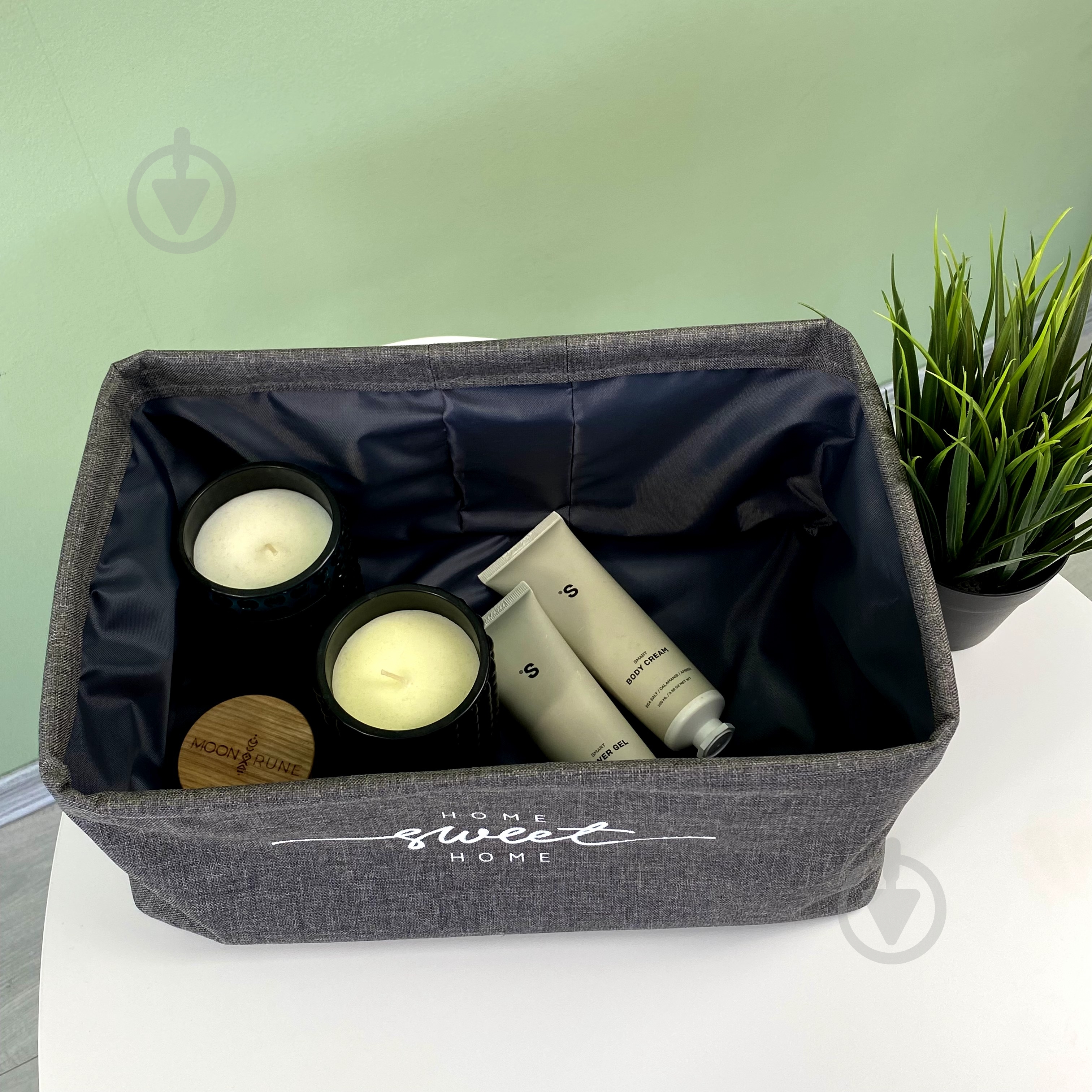 Корзина интерьерный S серая Organize - фото 2 Корзина интерьерный S серая Organize - фото 2