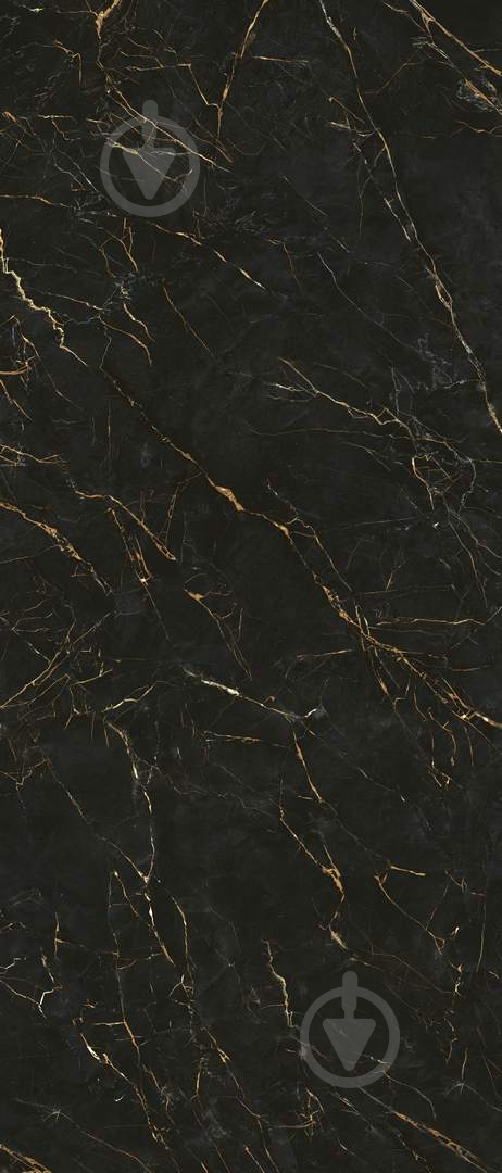Плитка Ceramika Paradyz U126 black rekt pol 119,8x279,8 см - фото 1