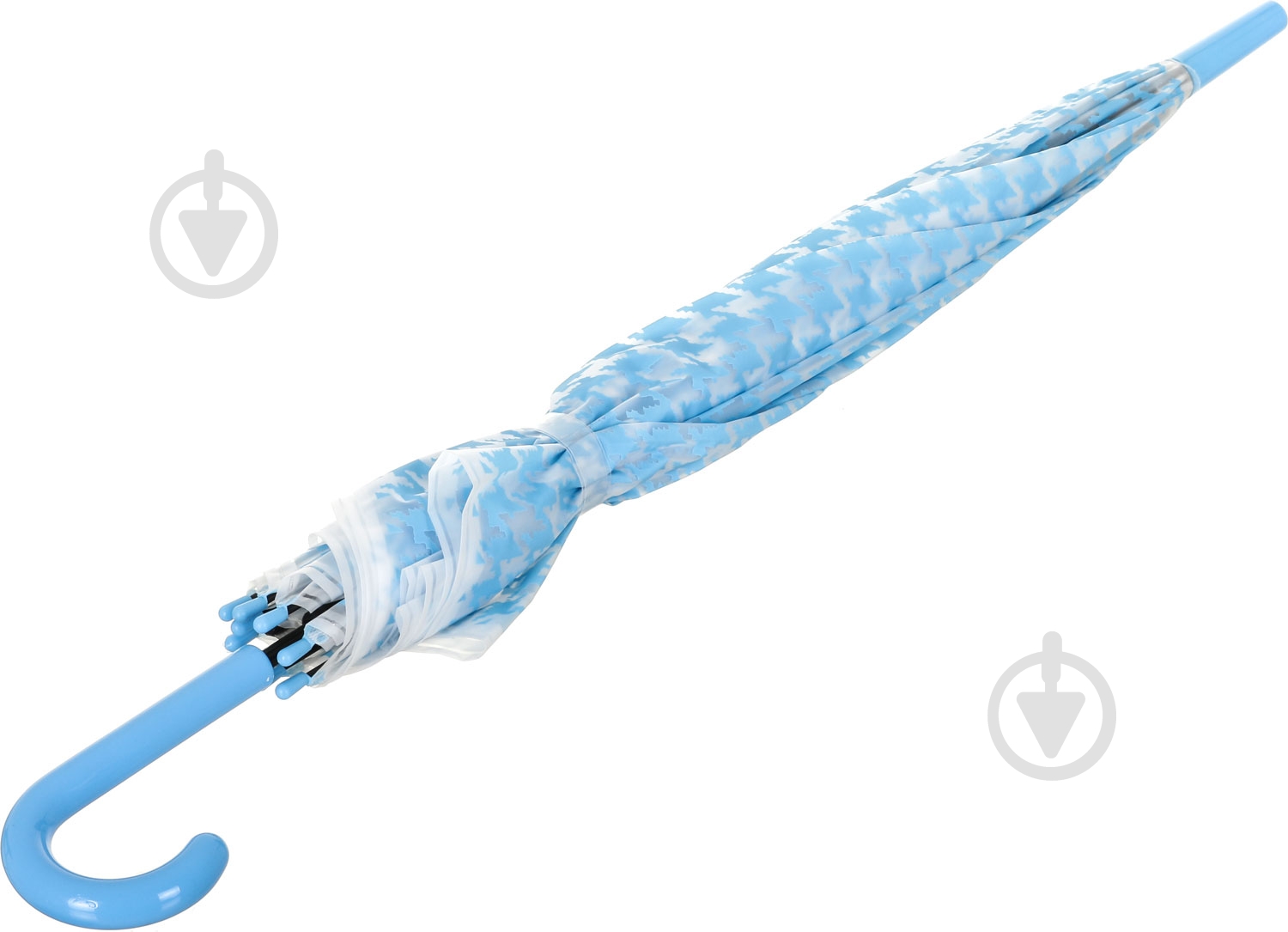 Зонт Susino 531 53 см бело-голубой - фото 3