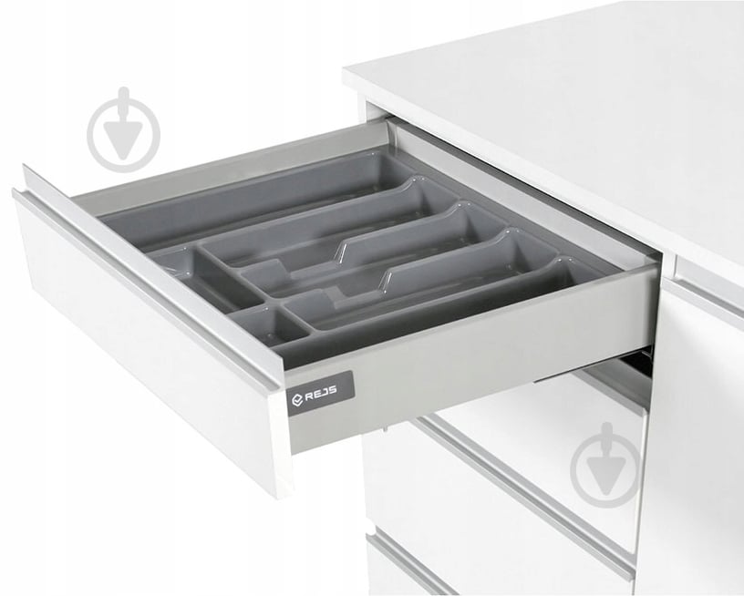 Лоток для столовых приборов Rejs UNI 330x430x45 мм фасад 400 мм пластиковый серый ТЕ13.2502.05.036 - фото 4 Лоток для столовых приборов Rejs UNI 330x430x45 мм фасад 400 мм пластиковый серый ТЕ13.2502.05.036 - фото 4