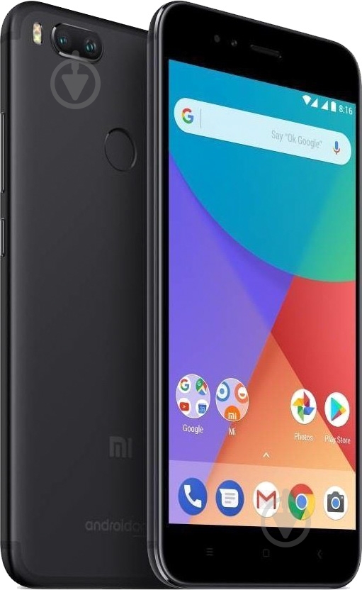 Смартфон Xiaomi Mi A1 4/32GB black - фото 3