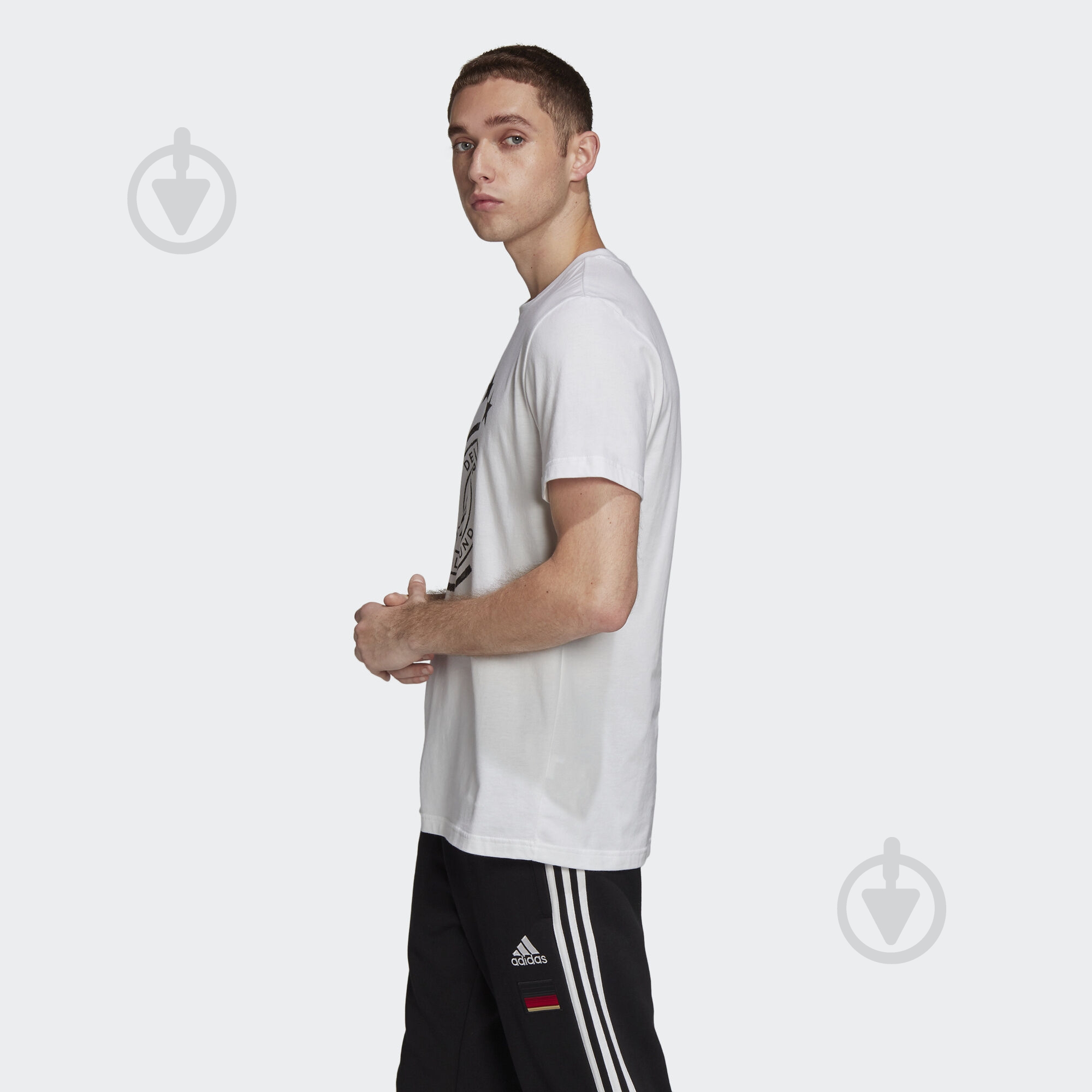 Футболка Adidas DFB DNA GR TEE FI1464 р.S білий - фото 4