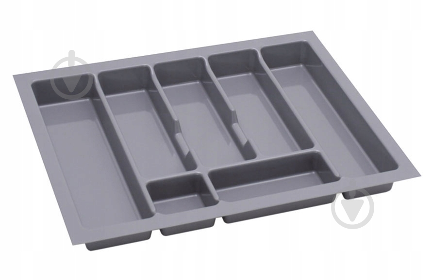 Лоток для столовых приборов Rejs UNI 530x430x45 мм фасад 600 мм пластиковый серый ТЕ13.2504.05.036 - фото 1 Лоток для столовых приборов Rejs UNI 530x430x45 мм фасад 600 мм пластиковый серый ТЕ13.2504.05.036 - фото 1