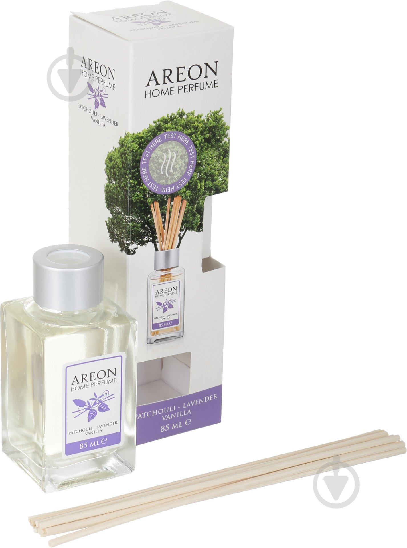 Аромадиффузор для дома АРЕОН Пачули-Лаванда-Ваниль 85 мл - фото 1 Аромадиффузор для дома АРЕОН Пачули-Лаванда-Ваниль 85 мл - фото 1