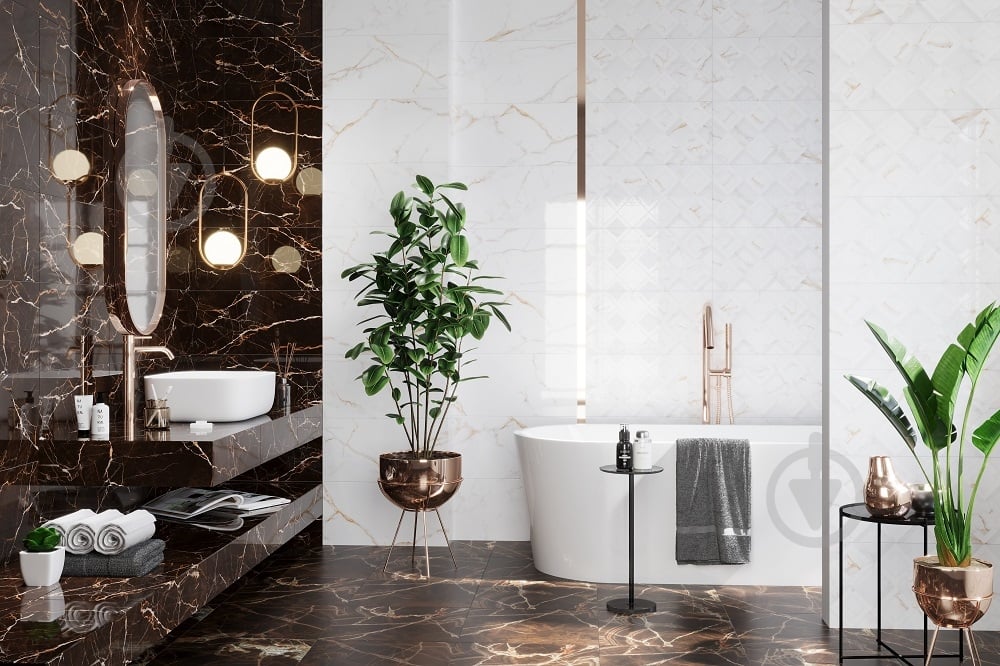 Плитка Allore Group Cesara Brown W M NR Glossy 30,8х60,8 см - фото 11 Плитка Allore Group Cesara Brown W M NR Glossy 30,8х60,8 см - фото 11