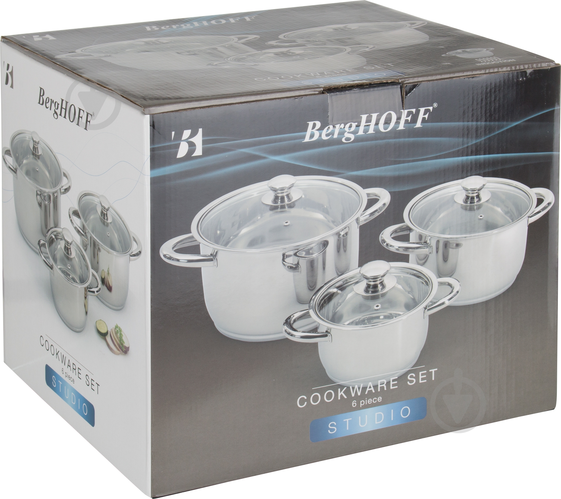 Набор посуды BergHOFF Vision premium 6 предметов - фото 9