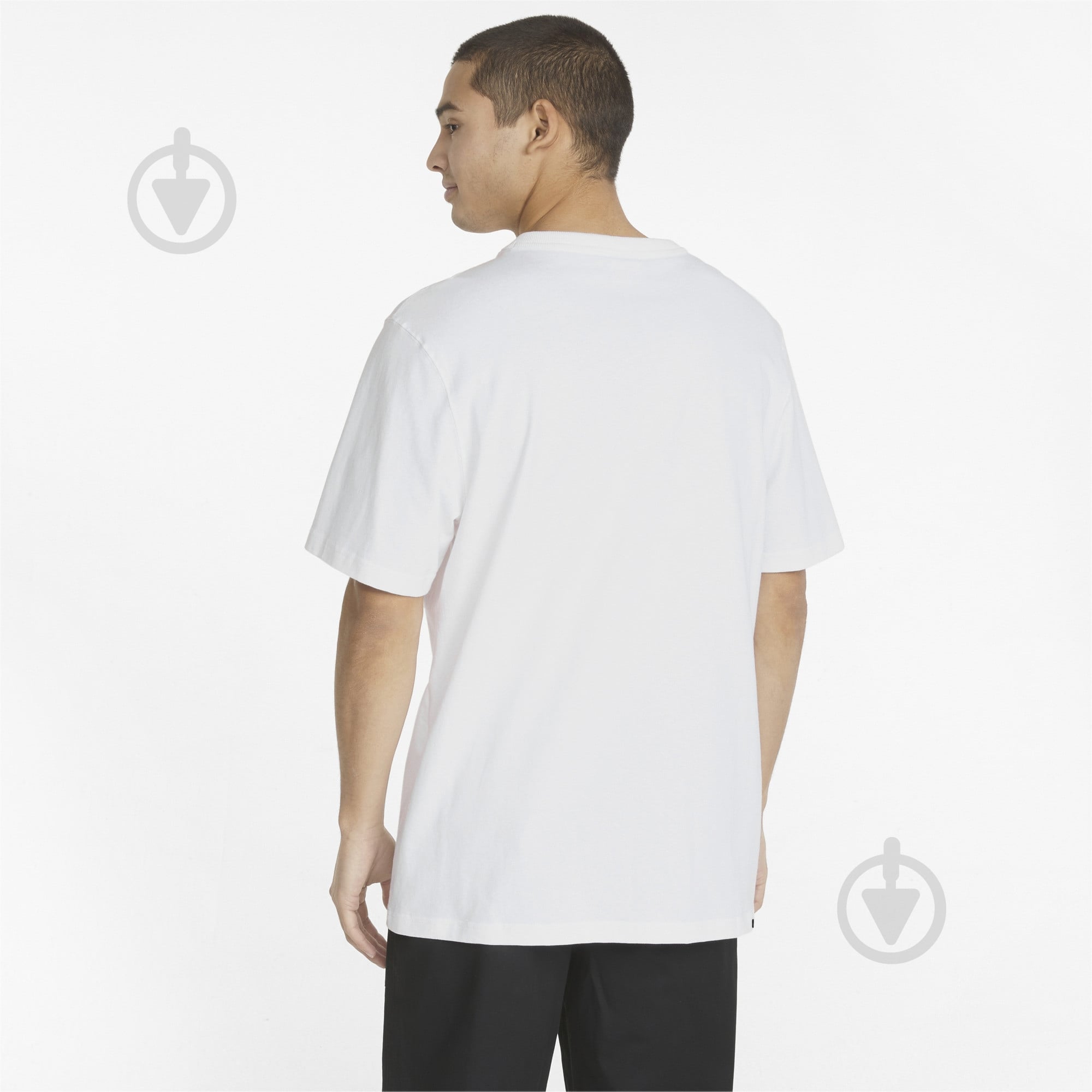 Футболка Puma Downtown Tee 53428002 р.M белый - фото 2