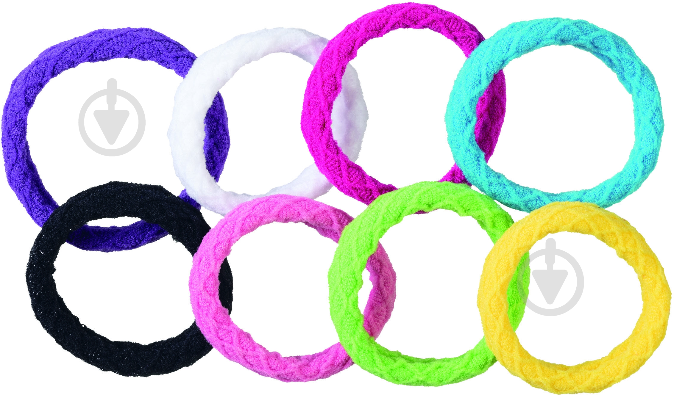 Резинка для волос TITANIA 16 шт.. 4 см 7827 STYLE 16 шт. - фото 2