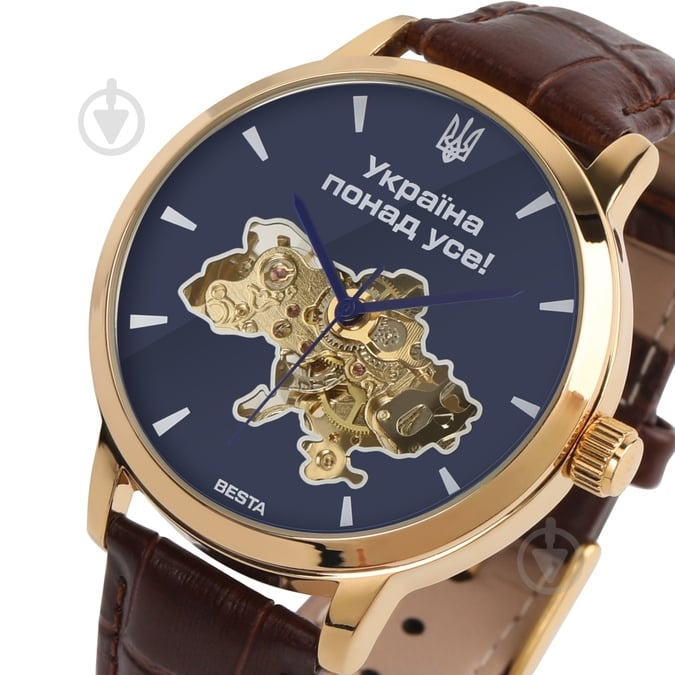 Наручные часы Skeleton UA BESTA brown (1490) - фото 2 Наручные часы Skeleton UA BESTA brown (1490) - фото 2